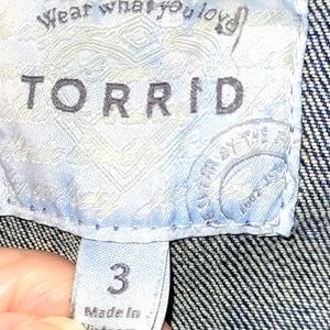 Torrid Jean Jacket